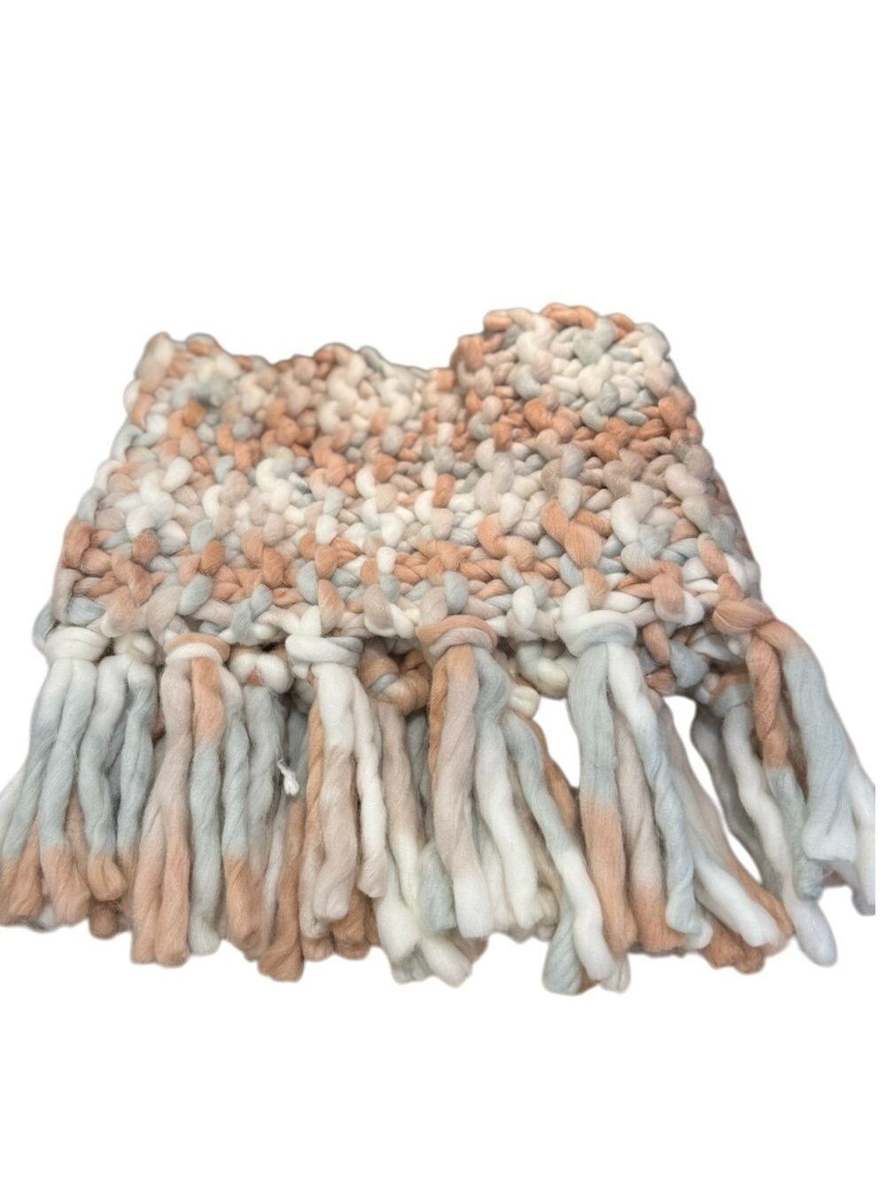 Free People Chunky Thick Knit Oversized Scarf for Staying Warm